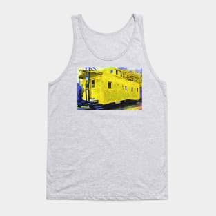 A Bright Yellow Caboose Tank Top